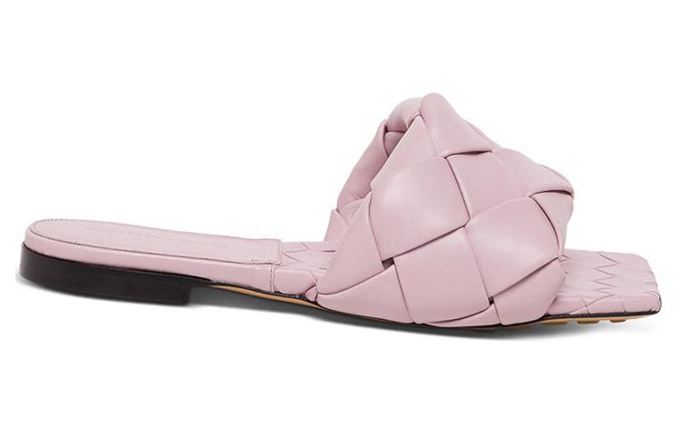 Order Bottega Veneta 葆蝶家 Lido 露趾 方頭 時尚涼拖 女款 粉色