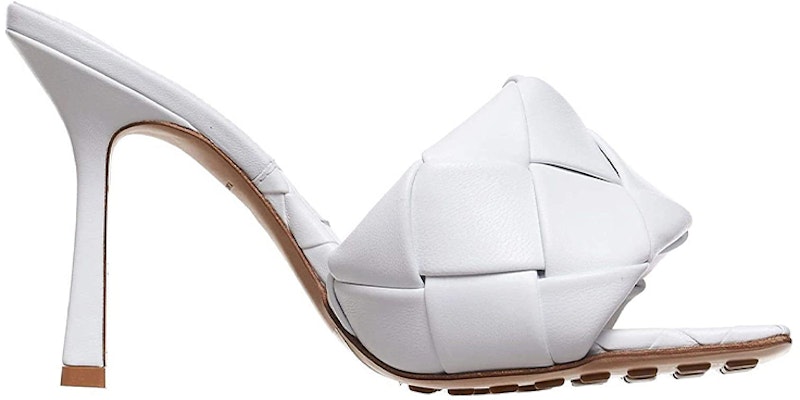 (W) ボッテガ・ヴェネタ リド ホワイトレザーヒール 608854VBSS09122 Order (W) ボッテガ・ヴェネタ リド ホワイトレザーヒール 608854VBSS09122