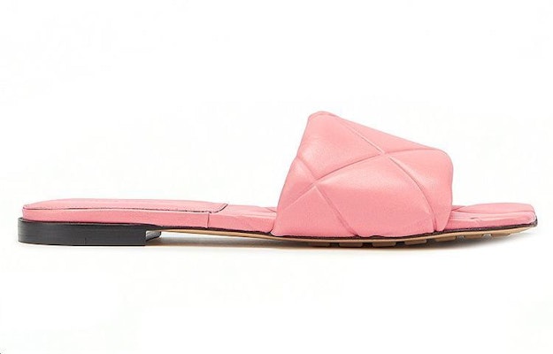 (Women) Bottega Veneta Lido Flat Sandal Pink 639940VBP305657 Order (Women) Bottega Veneta Lido Flat Sandal Pink 639940VBP305657