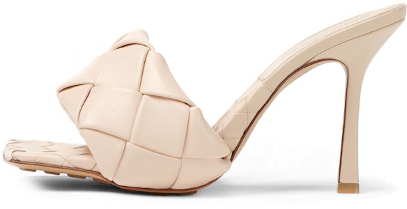 (W) Bottega Veneta Lido High Heels 'Beige Woven Leather' Kulit Tenunan Beige 608854VBSS01740 Buy (W) Bottega Veneta Lido High Heels 'Beige Woven Leather' Kulit Tenunan Beige 608854VBSS01740