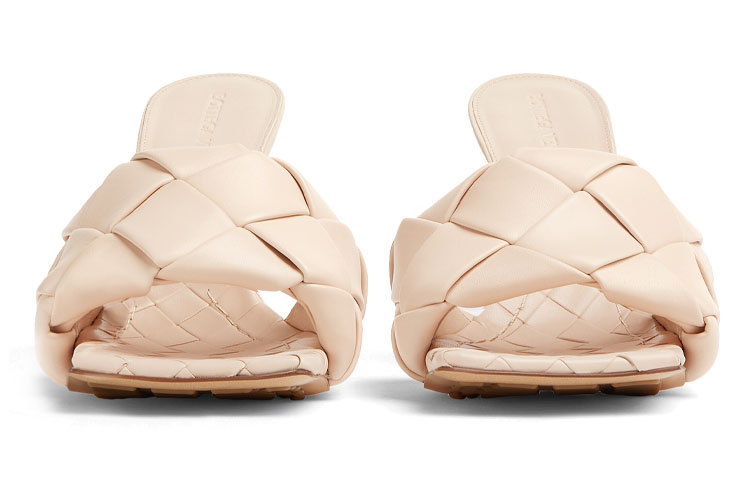 Shop (W) (女性用) ボッテガ・ヴェネタ リド ハイヒール 'ベージュ編み込みレザー'  608854VBSS01740 608854VBSS01740