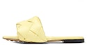 Buy (W) ボッテガヴェネタ リド ナッパ スクエアトゥスライド (イエロー) 608853VBSS07411