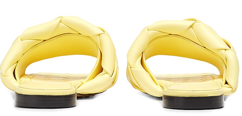 (W) ボッテガヴェネタ リド ナッパ スクエアトゥスライド (イエロー) 608853VBSS07411 Shop (W) ボッテガヴェネタ リド ナッパ スクエアトゥスライド (イエロー) 608853VBSS07411