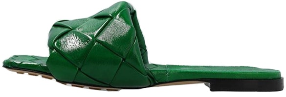 (Women) Bottega Veneta Lido Sandals 'Green Fashion' 608853V2PT03702 (Women) Bottega Veneta Lido Sandals 'Green Fashion' 608853V2PT03702