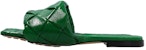 (W) Sandal Bottega Veneta Lido 'Fesyen Hijau' 608853V2PT03702