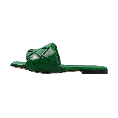 (W) Bottega Veneta Lido Sandals 'Green Fashion'