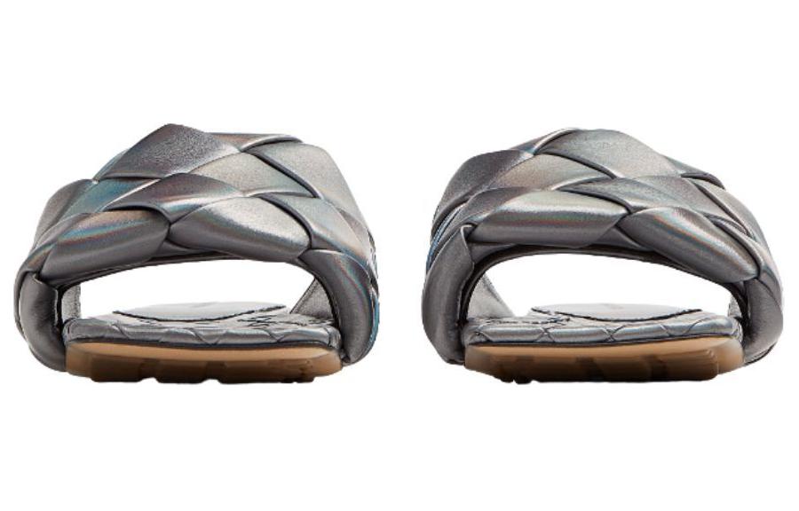 (W) Bottega Veneta Lido Sandals 'Grey Blue' 圖 3