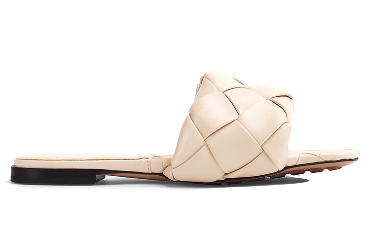 Order (W) 보테가 베네타 리도 슬라이드 '베이지' 608853VBSS01740