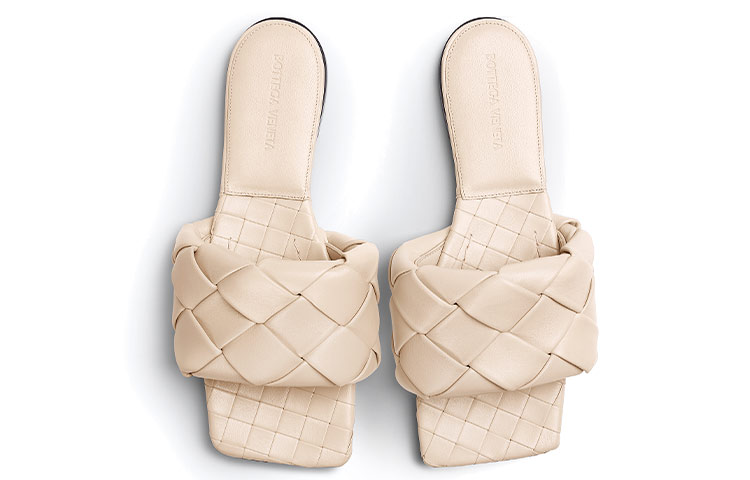 Shop (W) 보테가 베네타 리도 슬라이드 '베이지' 608853VBSS01740