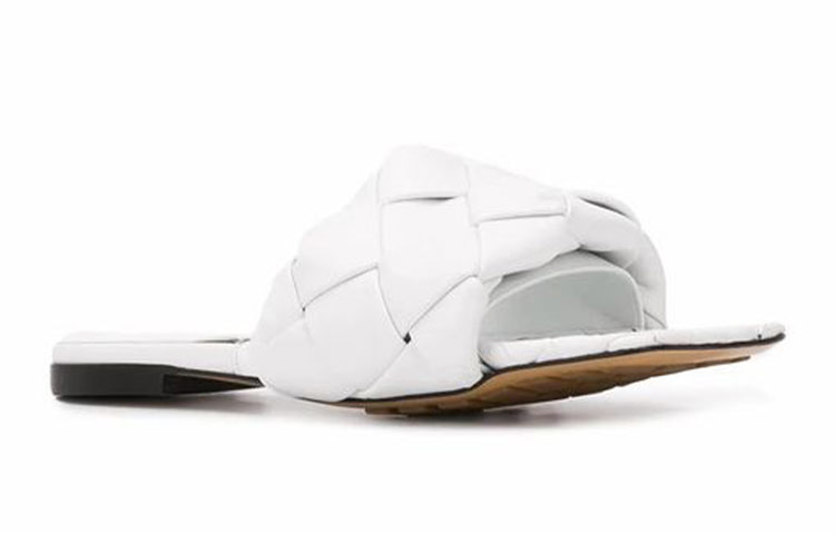 (W) Bottega Veneta Lido Slide 'White Fashion' 圖 3