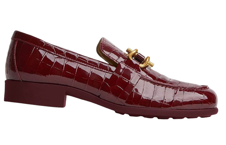 Order (W) 葆蝶家 樱桃色乐福鞋 708902V2DW06084