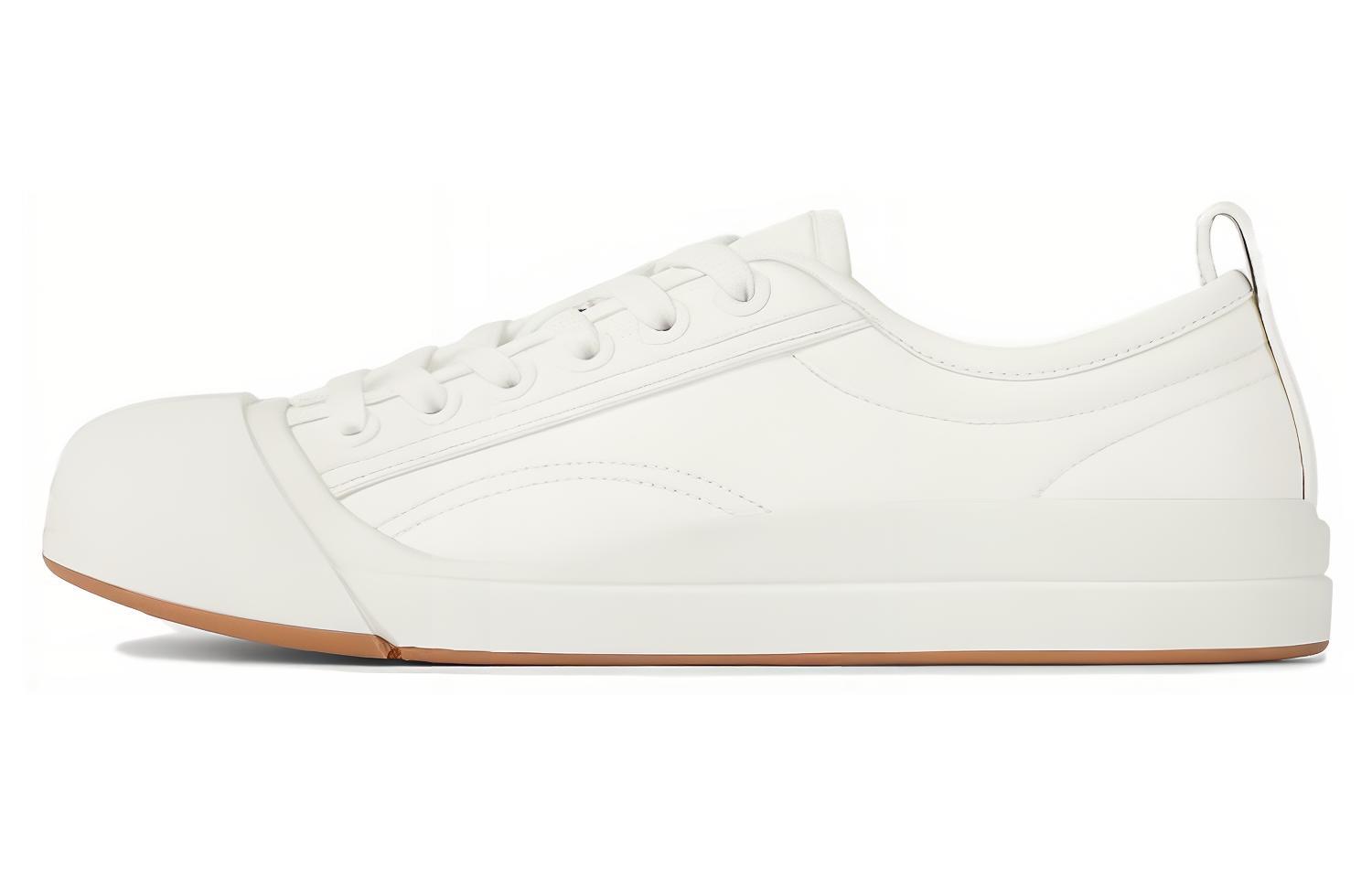 (W) Bottega Veneta Vulcan Leather Optic 'White'