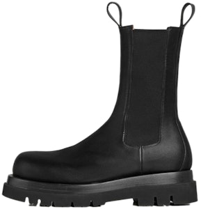 Bottega Veneta葆蝶家 Lug BV 厚底煙管 切爾西靴 女款 黑色 Buy Bottega Veneta葆蝶家 Lug BV 厚底煙管 切爾西靴 女款 黑色