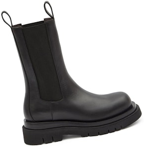 Bottega Veneta葆蝶家 Lug BV 厚底煙管 切爾西靴 女款 黑色 Order Bottega Veneta葆蝶家 Lug BV 厚底煙管 切爾西靴 女款 黑色