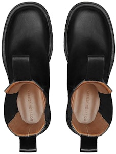 Bottega Veneta葆蝶家 Lug BV 厚底煙管 切爾西靴 女款 黑色 Shop Bottega Veneta葆蝶家 Lug BV 厚底煙管 切爾西靴 女款 黑色