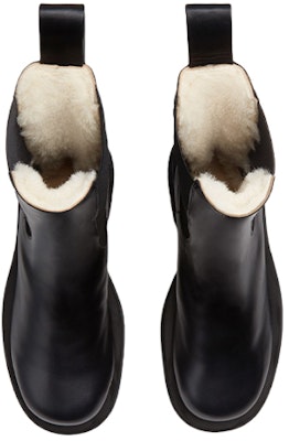 (Women) Bottega Veneta Lug Boot 'Fur - Black' 678091-V1BN1-1000 Lookbook (Women) Bottega Veneta Lug Boot 'Fur - Black' 678091-V1BN1-1000