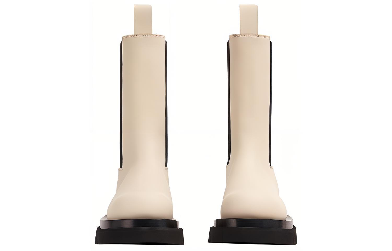 Shop (W) Bottega Veneta Lug Boot 'Sea Salt' - But Kasut Lug Wanita 'Garam Laut' 592045-VIFH0-9031