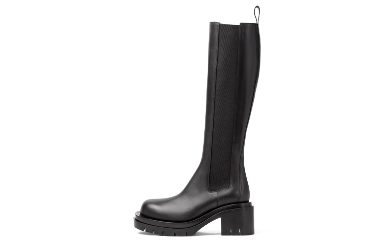 (Women) Bottega Veneta Lug High Boots Black 667146VBS501000