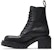(W) But Bottega Veneta Lug Lace-Up 'Hitam' 667145-VBS50-1000