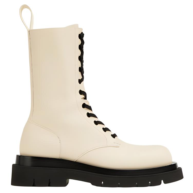 (W) Bottega Veneta Lug Lace-Up Boot 'Sea Salt' 圖 2