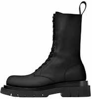 (Women) Bottega Veneta Lug Leather Ankle Boots 'Black' 716222VBS501000 (Women) Bottega Veneta Lug Leather Ankle Boots 'Black' 716222VBS501000