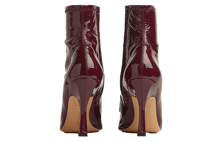 (W) Bottega Veneta Madame Ankle Boot 'Patent Calfskin Red' 圖 4