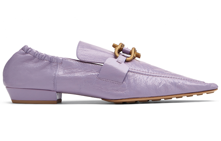 Order (W) ボッテガ・ヴェネタ Madame モカシン (ライトパープル) 651352VBP105176