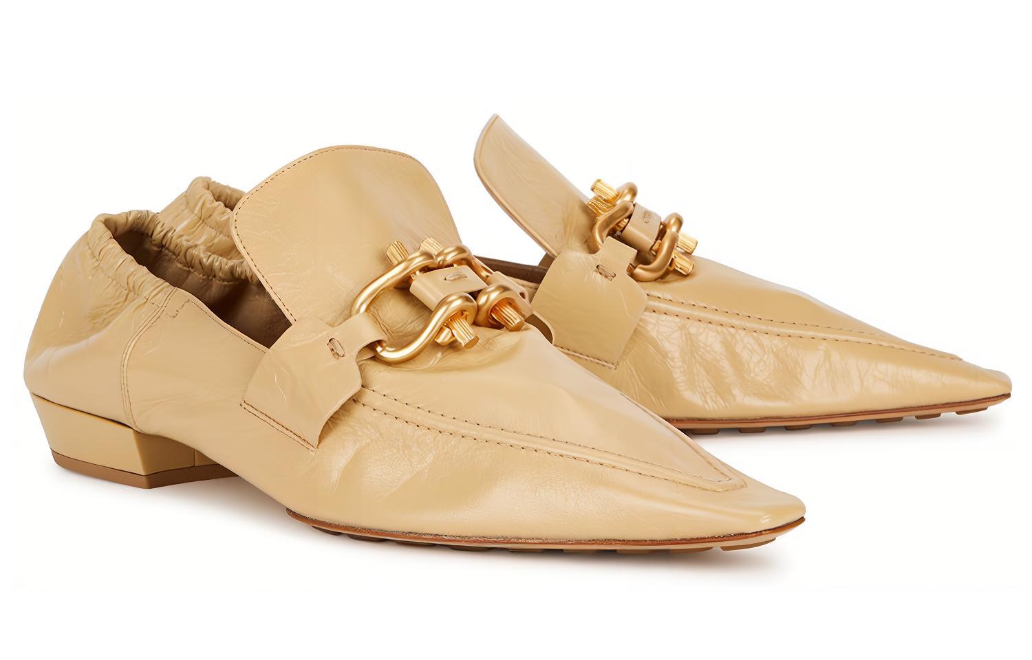 (W) Bottega Veneta Madame Moccasins 'Apricot' 圖 4