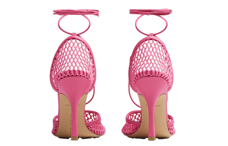 (W) Bottega Veneta Mesh High Heels 'Rhododendron Pink' 圖 4