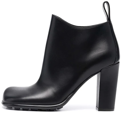 (W) Bottega Veneta中跟黑色皮革短靴 677269V1AO01000 Buy (W) Bottega Veneta中跟黑色皮革短靴 677269V1AO01000