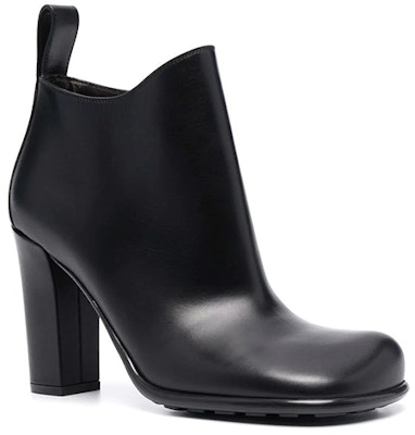 (Women) Bottega Veneta Mid-Heel Leather Ankle Boot 'Black' 677269V1AO01000 Order (Women) Bottega Veneta Mid-Heel Leather Ankle Boot 'Black' 677269V1AO01000