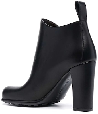 (Women) Bottega Veneta Mid-Heel Leather Ankle Boot 'Black' 677269V1AO01000 Lookbook (Women) Bottega Veneta Mid-Heel Leather Ankle Boot 'Black' 677269V1AO01000