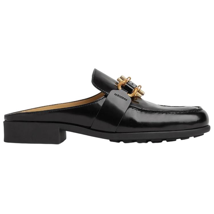 Purchase (Women) Bottega Veneta Monsieur 'Black Leather and Metal Buckle' 729877V28R01000