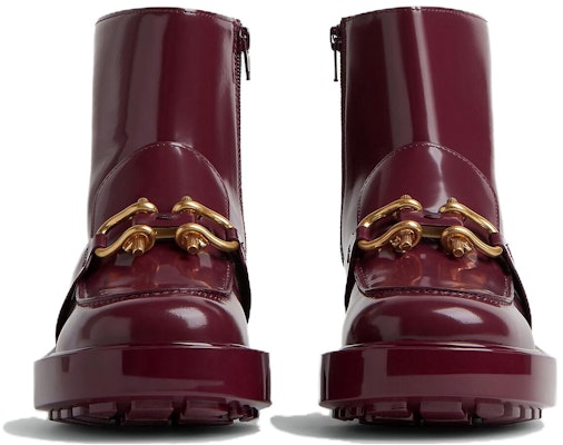(Women) Bottega Veneta Monsieur Leather Boot 'Burgundy Zip' 763861V28R02240 Order (Women) Bottega Veneta Monsieur Leather Boot 'Burgundy Zip' 763861V28R02240