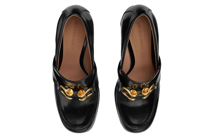 (W) Bottega Veneta Monsieur Leather Pump 'Black' 圖 2