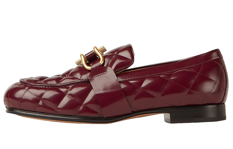 (W) Bottega Veneta Monsieur Slip-On 'Red Brown'