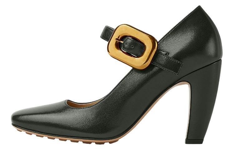 (W) Bottega Veneta Mostra 'Dark Green Buckle'