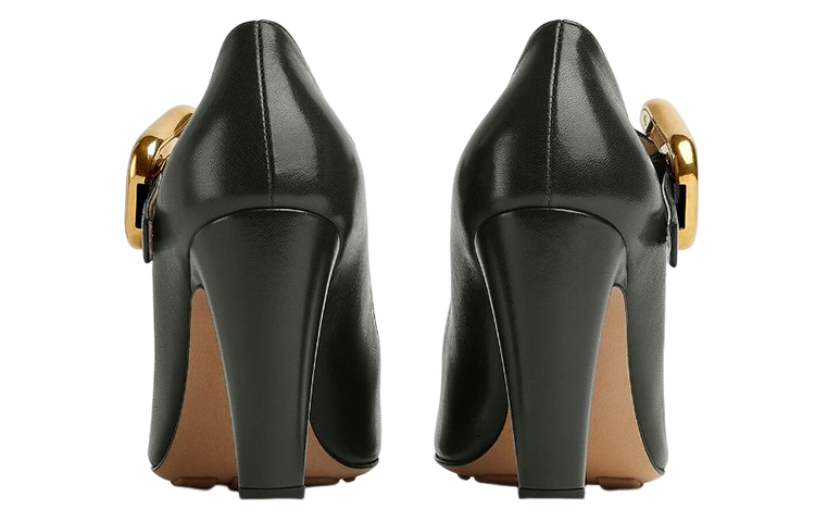 (W) Bottega Veneta Mostra 'Dark Green Buckle' 圖 4