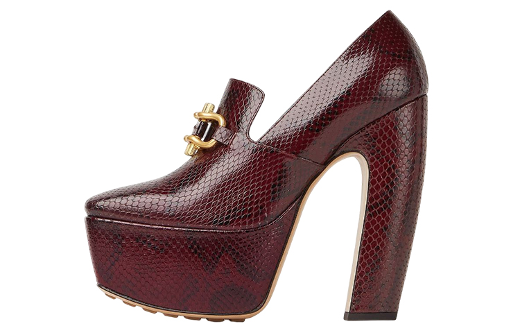 (Women) Bottega Veneta Mostra 'Red Python' 729724VF3Q02226