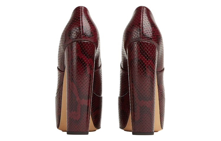 Shop (Women) Bottega Veneta Mostra 'Red Python' 729724VF3Q02226