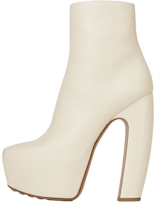 Bottega Veneta ホワイト ハイヒールブーツ Bottega Veneta ホワイト ハイヒールブーツ