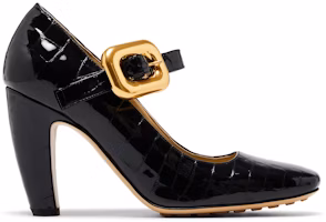(Women) Bottega Veneta Mostra Mary-Jane Heels 'Black' 716146V1TR03264 (Women) Bottega Veneta Mostra Mary-Jane Heels 'Black' 716146V1TR03264