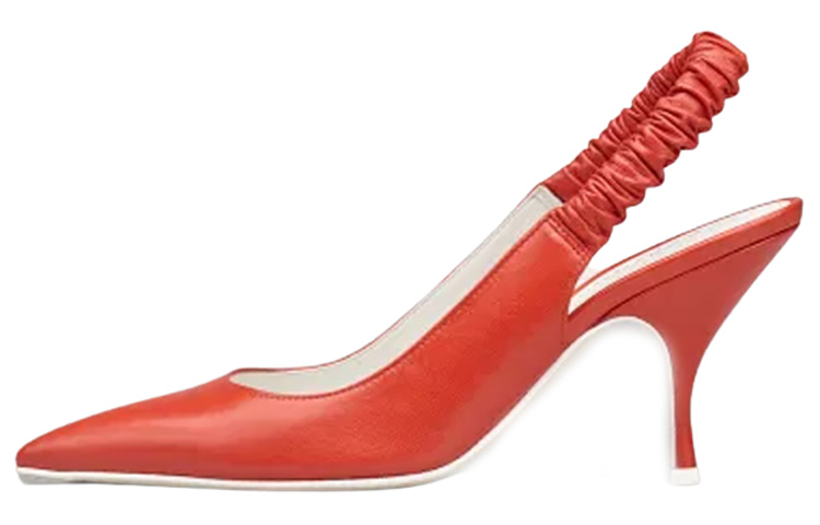 (W) Bottega Veneta Mule 'Fashion Red'