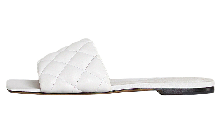 (W) Bottega Veneta Nappa Slipper 'Optic White'
