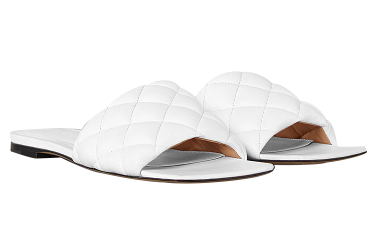 (W) Bottega Veneta Nappa Slipper 'Optic White' 圖 3