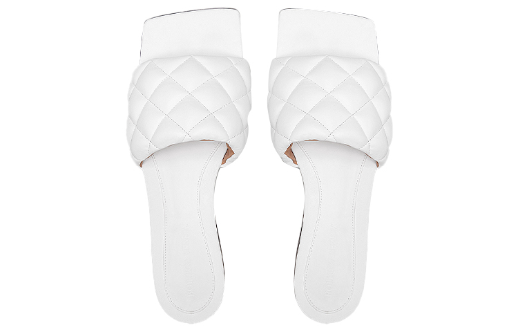 (W) Bottega Veneta Nappa Slipper 'Optic White' 圖 5