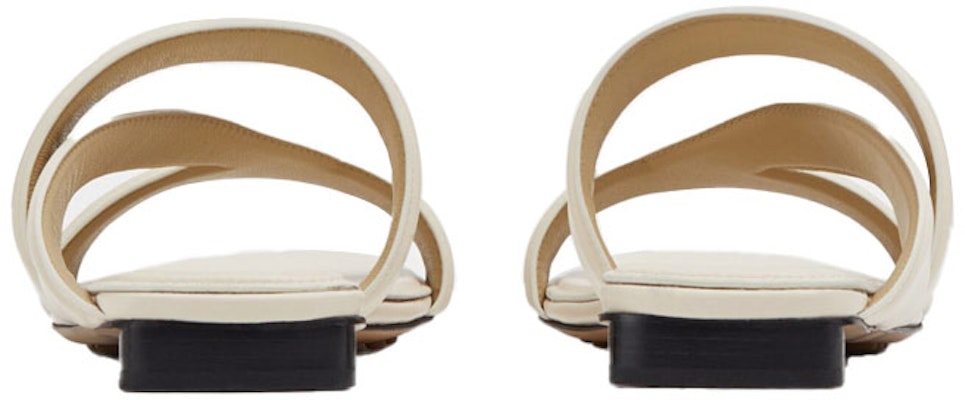 (Women) Bottega Veneta Open Toe Chunky Heel Slide 'Beige' 651374VBSL09031 Purchase (Women) Bottega Veneta Open Toe Chunky Heel Slide 'Beige' 651374VBSL09031