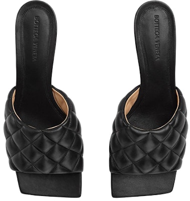 (W) Bottega Veneta Sandalia Acolchada ''Negra'' 729764VBRR01000 Lookbook (W) Bottega Veneta Sandalia Acolchada ''Negra'' 729764VBRR01000