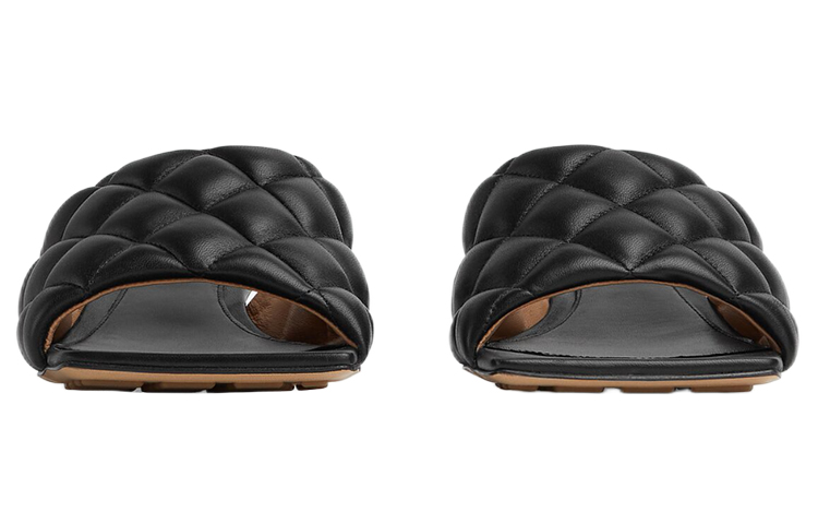 Shop (W) Bottega Veneta 墊款涼鞋 ''黑色'' 729764VBRR01000