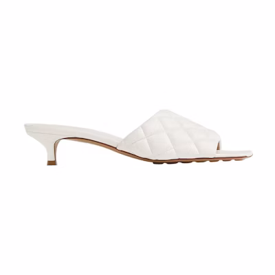 (W) Bottega Veneta Padded Sandal 'White'